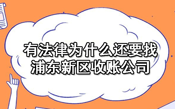 有法律为什么还要找浦东新区收账公司