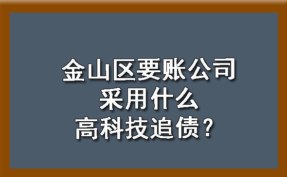 金山区要账公司采用什么高科技追债？